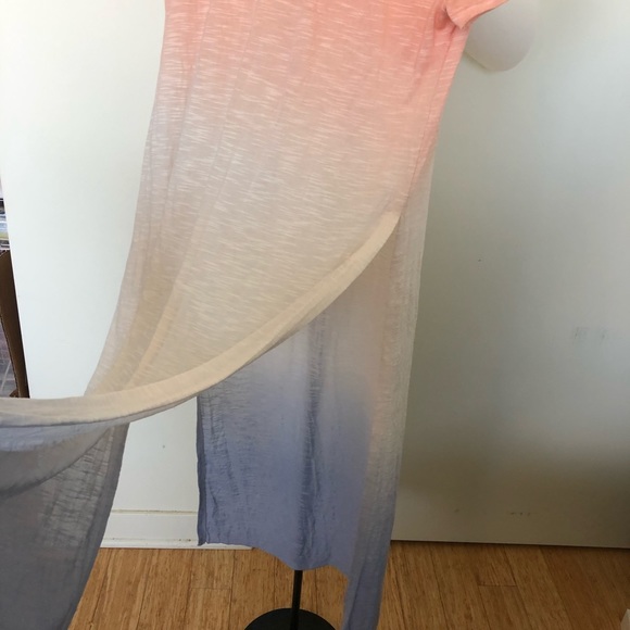 Tassels N Lace short sleeve hombre sleep dress blue white pink Size Small. - Picture 4 of 7